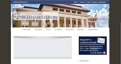 Desktop Screenshot of cornelisonlaw.com